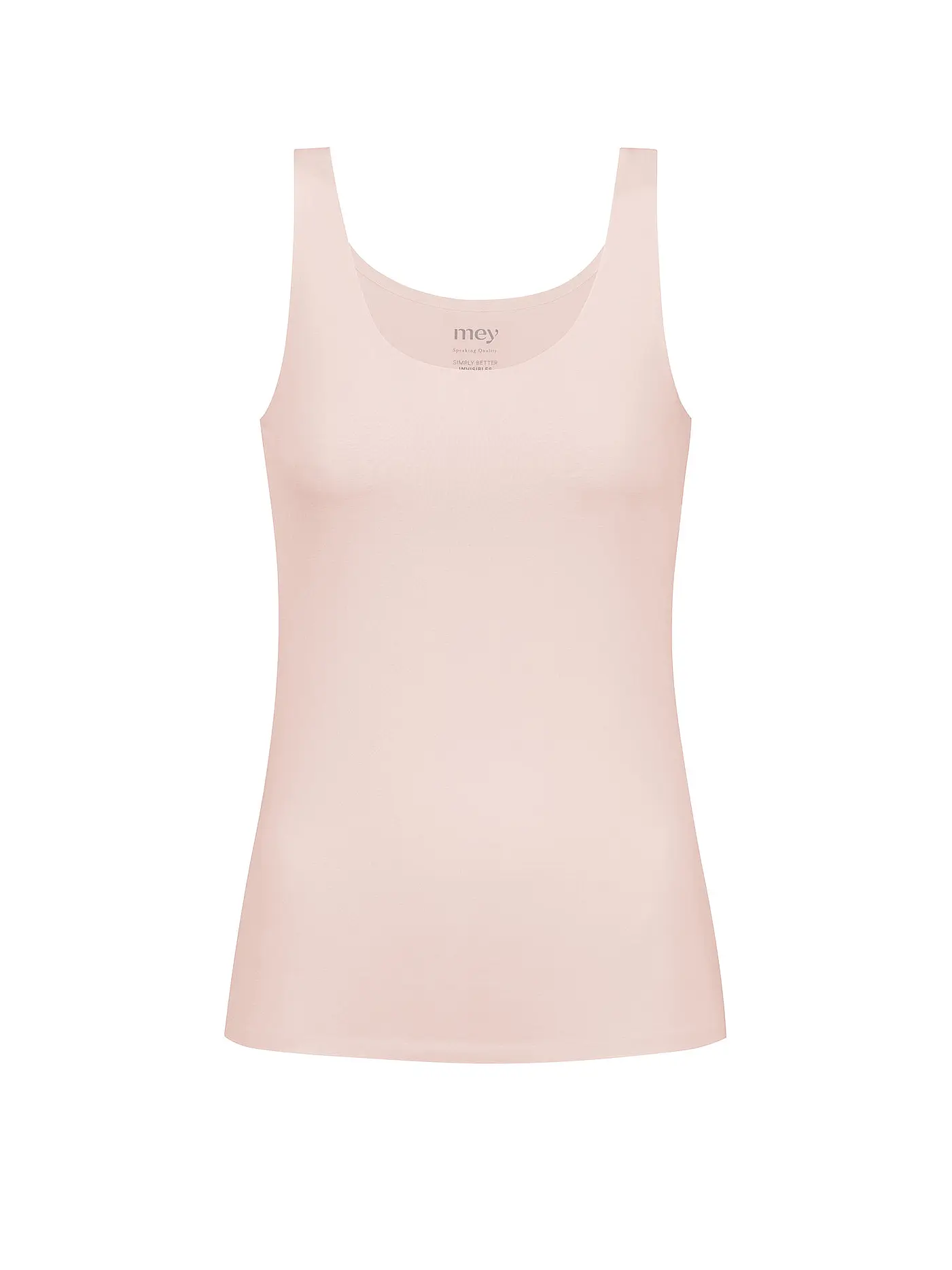 MEY | Unterhemd SIMPLY INVISIBLE cream tan | rosa